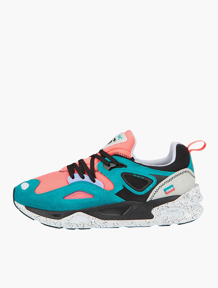 MyRunway | Shop PUMA Sunset Glow & Deep Aqua TRC Blaze Fandom Lace